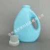 Botella de plástico personalizada para detergente de lavandería portátil, botella de recarga de detergente de lavandería de gran capacidad, botella dispensadora de productos químicos de uso diario, botella de embalaje para detergente
