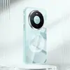 Wlons Es Adecuado para Funda de Teléfono Móvil Huawei Mate80 Mate80Promax Funda Dura Transparente Magnética de Cobertura Total