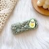 Pinza para el pelo de felpa linda estilo coreano para estudiante, pinza Bb de celebridad de Ins para mujer, pinza para el pelo con corazón de niña, pinza simple para el flequillo, accesorios para el pelo para mujer