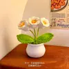 Regalo de cumpleaños para niñas para regalar a mejores amigas, ramo de girasoles para el Festival Qixi, pequeño adorno de coche, decoración de escritorio para el Día del Maestro