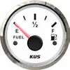 Acessórios marítimos KUS, medidores de combustível para iates e lanchas, medidores de nível de líquido para RVs, medidores de nível de óleo com moldura de aço inoxidável, KY10005