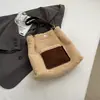 Bolso Tote de Moda Ins Tendencia Otoño e Invierno 2024 Bolso de Hombro Casual Simple de Gran Capacidad Estilo Bolso de Mujer