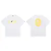 Suministro Mayorista Transfronterizo de Marca de Moda, Dropshipping de Comercio Exterior, Camiseta de Manga Corta Pesada Bape Cabeza de Mono Tiburón 260g 25