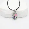 Ventas Directas de Fábrica Amazon Estilo Xiyin Árbol de la Vida Árbol Pequeño Gypsophila Flor de Cerezo Collar Moda Cadena Sencilla para Suéter
