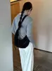 Bolso de bocina de gran capacidad retro de nicho para mujer, nuevo bolso tote para el trabajo de otoño/invierno 2026, bolso de hombro, bolso de axila, bolso cruzado