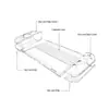 Capa Protetora para Console Switch Oled Adequada para Nintendo Switch Oled Capa de Cristal Capa Protetora de PC