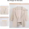 Perchas Metálicas Moldeadas por Inyección de Hombro Ancho Hardware de Almacenamiento Perchas Antideslizantes Sin Marca Perchas para Trajes Perchas para Abrigos Perchas para Trajes