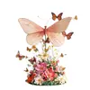 Decoração de Borboleta Gigante para Criar uma Atmosfera Cênica, Flores Artificiais para Vitrine, Adereços Populares para Montagem de Cenário para Fotos, Enfeites para Exposição em Shopping