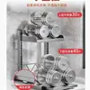 Estante de Almacenamiento para Cocina, Arrocera Eléctrica, Horno de Microondas, Mesa de Almacenamiento Integrada, Capa Superior, Estante de Almacenamiento Multifuncional para Ollas Eléctricas