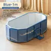 Bañera para Bebé Modelo Nuevo Transfronteriza, Piscina para Bebé sin Inflar, Bañera Plegable Integrada, Se Puede Acostar o Sentar, Tina de Baño para el Hogar