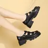 Sandalias Romanas Cerradas de Piel Suave para Mujer, Suela Gruesa, Transpirables, con Calados, Casuales y Versátiles, para Uso Diario, Nueva Colección Primavera/Verano 2026