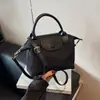 Bolsa Casual de Luxo Leve de Alta Qualidade para Mulheres, Novo Modelo 2025, Bolsa Leve de Nylon Formato Dumpling para Trabalho e Deslocamento, Bolsa Transversal
