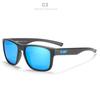 KDEAM nuevas gafas de sol polarizadas de película real unisex gafas de sol para conducir gafas cuadradas para exteriores KD109
