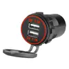 Cargador USB para Teléfono Móvil de Coche Modificado 12V24V con Apertura para Motocicleta Autobús Equipado con Accesorios de Carga de 6.2A