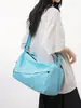 Bolsa de Viagem Curta Feminina Leve Bolsa de Mão Masculina Bolsa Esportiva Fitness com Separação Seca e Úmida Bolsa Transversal de Marca Moderna Masculina