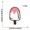 Etiqueta de bordado a máquina bordado pegatinas accesorios helado cactus parche para ropa insignia accesorios para cuenta de mano etiqueta de tela pegatinas de tela