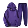 Procesamiento y Personalización de Conjunto Deportivo de Dos Piezas con Sudadera con Capucha de Pulóver Nuevo para Hombre Transfronterizo Europeo y Americano Ropa Deportiva