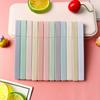 Bolígrafo Resaltador Macaron de Barra Cuadrada Clásico Protección Ocular Color Yingguang Bolígrafo de Luz Color de Palabras Bolígrafo para Cuenta de Mano Bolígrafo Marcador para Estudiantes