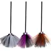 Amazon Transfronterizo Halloween Accesorios de Cosplay Niña Bruja Escoba Mágica Bruja Voladora Escoba de Malla de Bruja