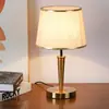 Lâmpada de mesa minimalista simples de alto valor, lâmpada de atmosfera nórdica de luxo leve, lâmpada de mesa para quarto, sono, cabeceira, ferro cinza romântico