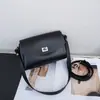 Bolso Nuevo Estilo Piel de Vaca 2026 con Hebilla de Cierre, Bolso Cruzado de Moda, Sencillo y Versátil, Bolso de Piel Genuina Exquisito para Mujer, Bolso Cruzado de un Solo Hombro