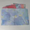 Fornecimento Exclusivo Transfronteiriço de Pastas Dobráveis de PP com Dois Bolsos, Tamanho A4, Design Colorido com Padrão Mármore, Adequadas para Escritório e Estudo, Personalizáveis