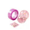 Set de Burbujas de Pegamento Nano de Moda para Niños, Juguete de Apretar No Tóxico, Cinta de Doble Cara Hecha a Mano DIY