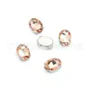 Brocas de Garra de Cristal 6x8 Forma Ovalada Brocas de Garra Cosidas a Mano Forma D Brocas de Garra para Zapatos Bolsas Sombreros Vestidos de Novia Accesorios de Ropa Joyería DIY