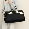 Bolsa de viagem grande capacidade para atividades ao ar livre com separação seco/molhado, bolsa de ginástica dobrável, bolsa de armazenamento para viagens curtas de negócios, bolsa de mão feminina