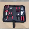 Alicate para Braçadeira de Mangueira Automotiva Tipo Reto Alicate para Braçadeira de Mangueira Alicate de Pressão Conjunto de Ferramentas para Reparo Automotivo Bolsa com Zíper Transfronteiriço