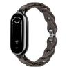 Adequado para Xiaomi Mi Band 8 Pulseira de Silicone com Fivela de Corrente Xiaomi Mi Band de 10ª Geração Xiaomi Mi Band 9 Mesmo Estilo Silicone 14mm Pulseira de Relógio