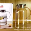 Chaleira de Água Fria Conjunto de Chá Chaleira de Água de Alto Borossilicato Resistente a Altas Temperaturas Grande Capacidade Doméstico Atacado Presente Bule de Chá de Vidro