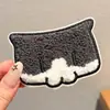 Fita Mágica Infantil Desenho Laço Renda Franja Patch para Meninas Pequenas, Fixador de Cabelo Amigo do Cabelo para Meninas