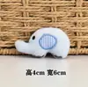 Cabeza de Animal de Peluche de Dibujos Animados Creativa Gato Lindo Elefante Accesorios Sombrero de Conejo DIY Bufanda Pin Accesorios