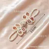 Botones Qipao, Botones Tejidos Hanfu de Perlas Cosidos a Mano, Botones de Placa con Perlas, Botones Decorativos, Botones de Placa de Perlas Hechos a Mano