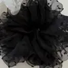 Corea del Sur Oni Grande Malla Esponjosa Punto de Ola Lazo para el Cabello Nuevo Estilo Francés Súper Hada Adornos Perezosos para el Cabello para Mujeres