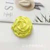 Estilo Coreano Telas de Seda y Satén Flor de Tela Flor de Rollo Rosa Accesorios Florales Accesorios para el Cabello DIY Diademas para Niños Accesorios Florales Pequeños Hechos a Mano Accesorios para Ropa