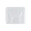 Caixa de Almoço Descartável Preta Transparente com Três/Quatro/Cinco Compartimentos 1000ml Caixa de Embalagem para Levar Multi-Compartimentos PP Espessado