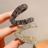 Ciervo Blanco Cola de Caballo Alta Pinza de Garra en Forma de V Corona Alta 2024 Nuevo Clip de Pelo de Alta Gama Elegante para la Parte Posterior de la Cabeza Accesorio para el Cabello para Mujeres