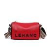 Bolsos de cuero transfronterizos para mujer, venta al por mayor, 2022, nueva moda, bolso bandolera con letras, bolso de almohada de cuero de capa superior