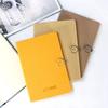 Cuaderno de Encuadernación Adhesiva Inalámbrica con Hebilla Metálica A5 Imitación Piel Bloc de Notas Diario de Oficina con Impresión de Logo