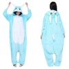 Ropa de dormir de animales de dibujos animados de Capibara Conejo Polvo Oso Marrón Franela para Hombre y Mujer Ropa de Casa de Pareja Otoño e Invierno
