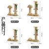 Plataforma Giratória de Madeira Maciça para Gatos Yuchong, Arranhador para Gatos, Vara de Brincar com Penas para Gatos, Placa Arranhadora para Gatos, Brinquedo Durável para Gatos, Estrutura de Escalada para Gatos em Sisal