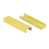 Canal en forma de U de aleación de aluminio, tira de titanio, moldura decorativa metálica para techo, perfilado de pared de fondo de aleación de titanio y moldura decorativa