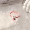Cuerda para el cabello para niños, accesorios para el cabello, color primavera, tejido grueso, lindo, de dibujos animados, anillo para el cabello, niñas, alta elasticidad, dulce, cuerda para el cabello, accesorios para el cabello
