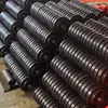 Rodillos de amortiguación para cinta transportadora, rodillos inferiores paralelos para minería, resistentes al desgaste y duraderos, transmisión flexible, rodillos de ranura resistentes a la corrosión