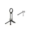 Suporte de telefone magnético multifuncional, suporte de telefone para montanhismo, tripé magnético portátil com posicionamento horizontal e vertical ajustável