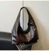 E-commerce Transfronteiriço Fábrica de Origem de Bolsas de Mão Grande Capacidade Sensação Relaxada Bolsa de Couro Macio Nova Moda 2025 Bolsa Feminina