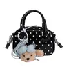 Bolso Lindo de Lunares 2026 Primavera/Verano Nuevo Moderno Casual Bolso de Hombro Simple y Único Moderno Bolso Cruzado