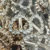 Corazón de Lazo Completo de Diamantes Amor Perla DIY Accesorios de Plástico Tocado Pasador Accesorios para Funda de Teléfono Móvil Hecho a Mano DIY